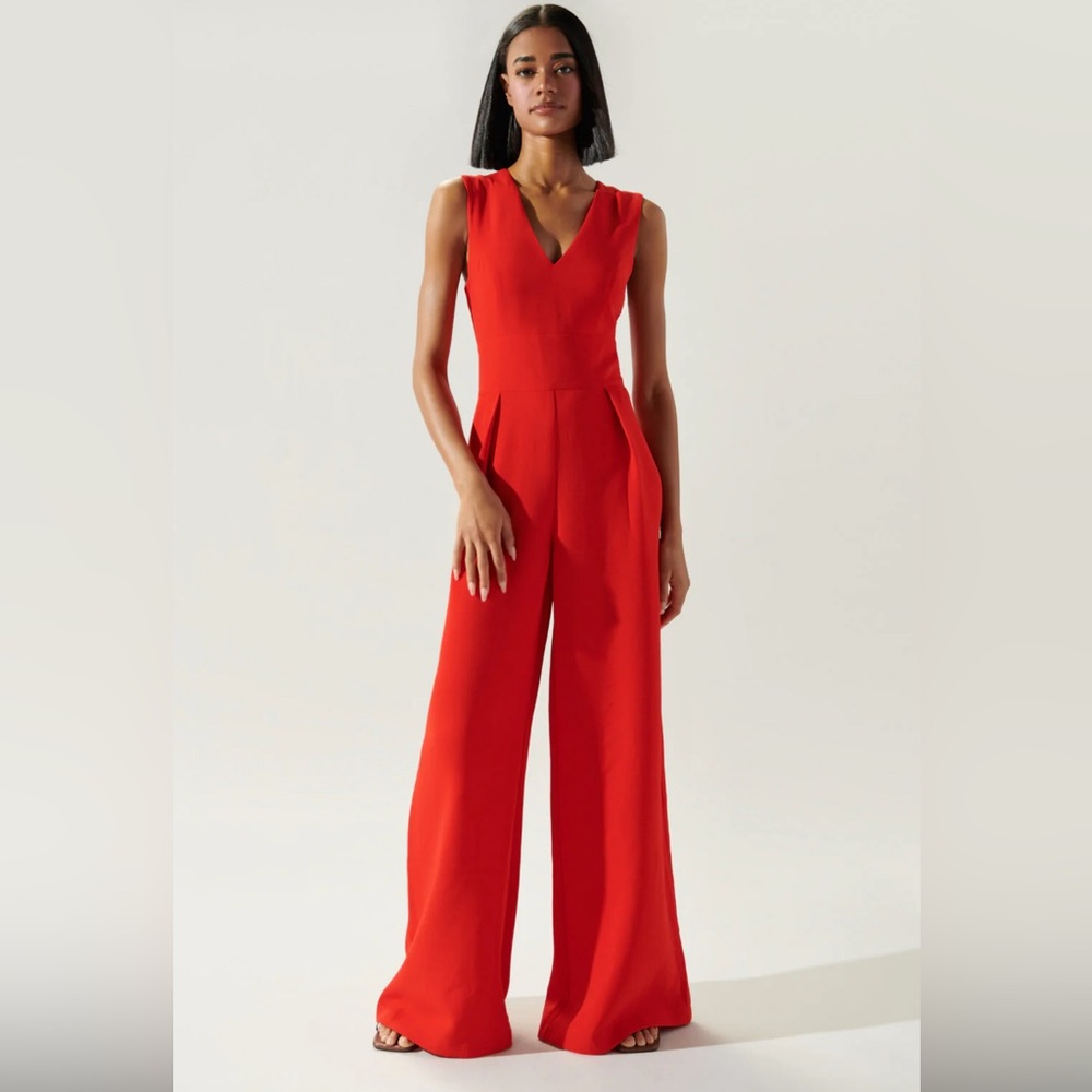 Sugar+ Lips jumpsuit, Red